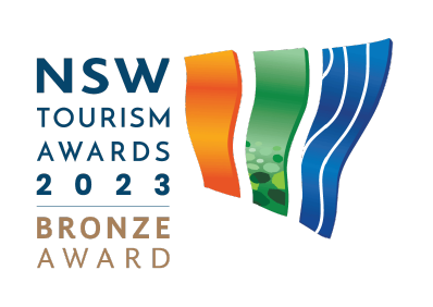 NSW Tourism Awards 2023 Bronze Award